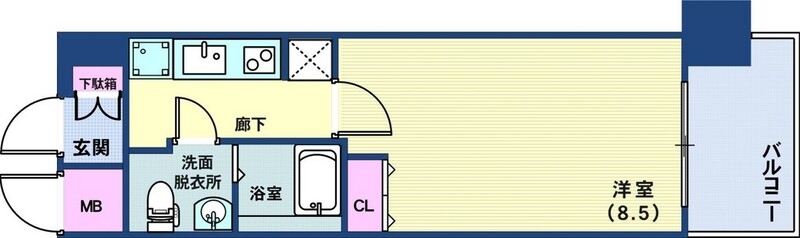 3階の間取り図