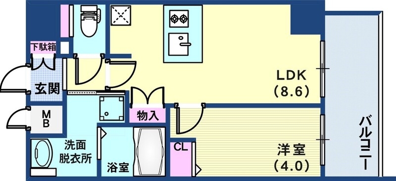 11階の間取り図