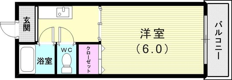 2階の間取り図