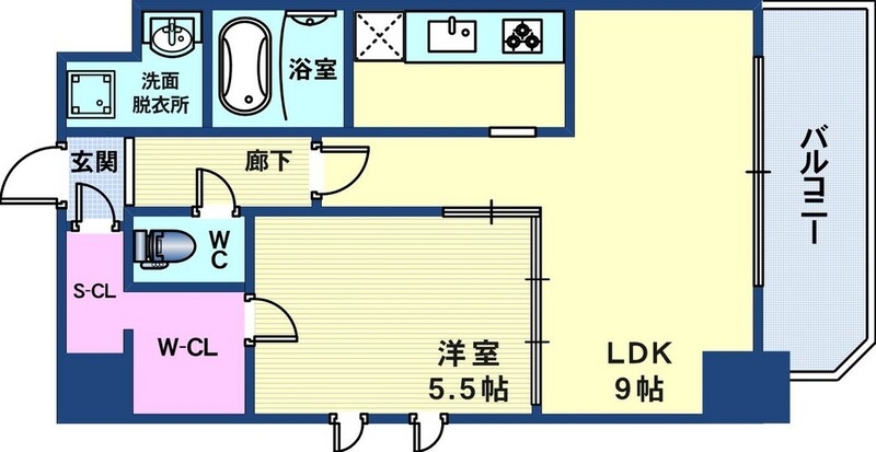 10階の間取り図