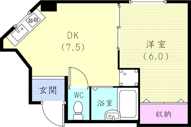 3階の間取り図