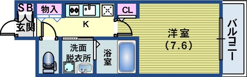 使いやすそうな間取ですね。