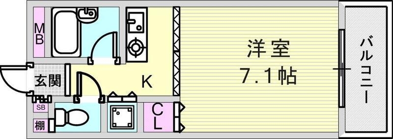 3階の間取り図