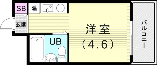 3階の間取り図