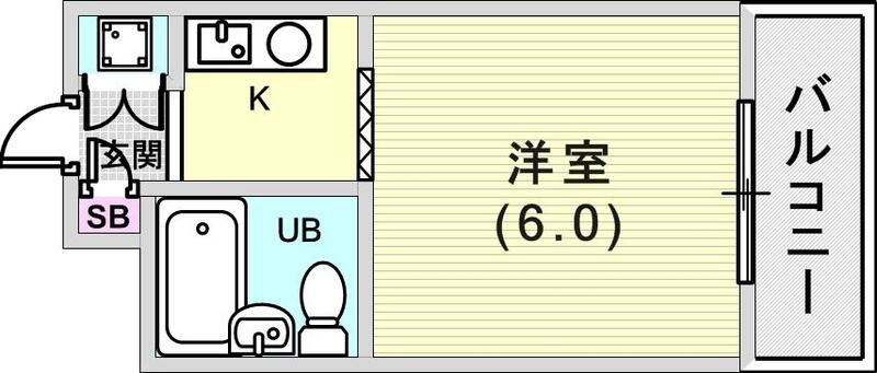 1K（18.41平米）モニターホン・エアコン・オートロック