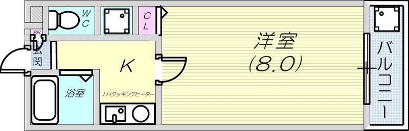 灘駅徒歩圏内。オートロック。セパレートタイプ