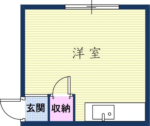 2階の間取り図