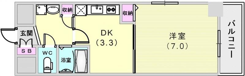 10階の間取り図