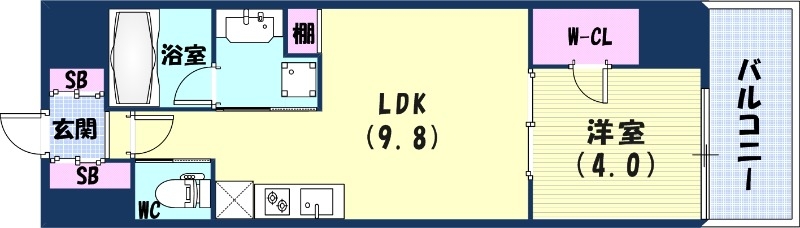 12階の間取り図