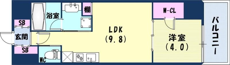 11階の間取り図