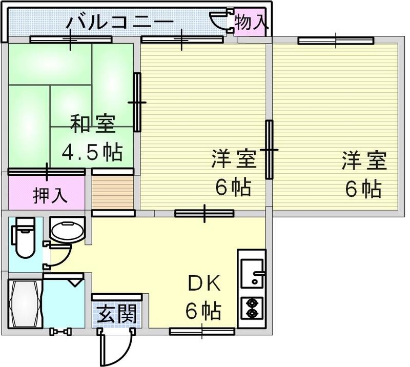 プライバシーを考慮した間取り