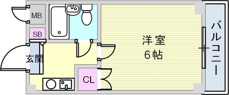 4階の間取り図
