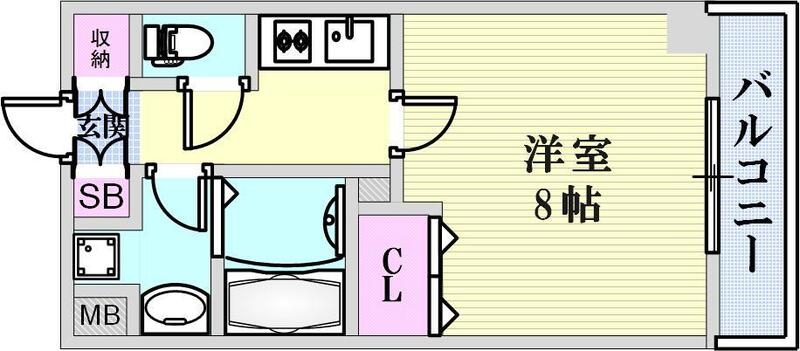 始めての１人暮らしにはピッタリな間取りですね！！