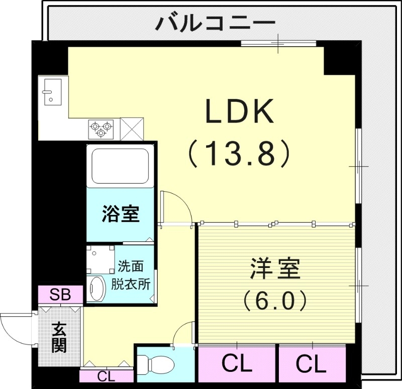 12階の間取り図