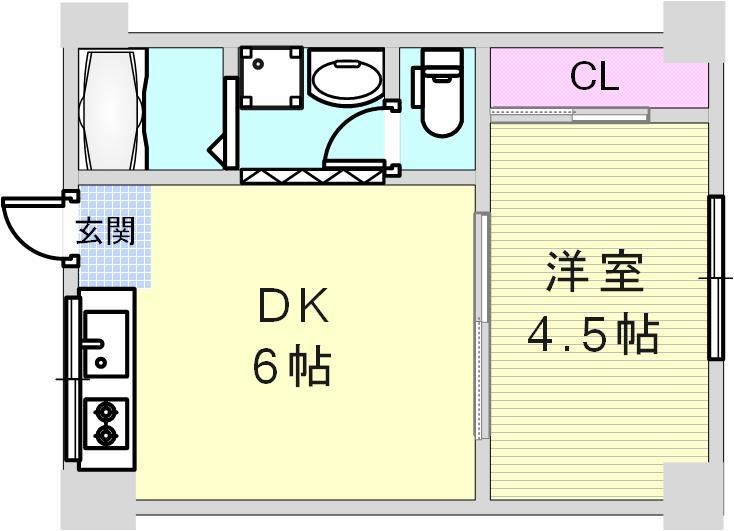 5階の間取り図