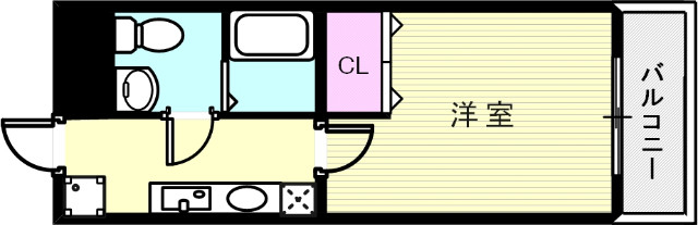 1階の間取り図