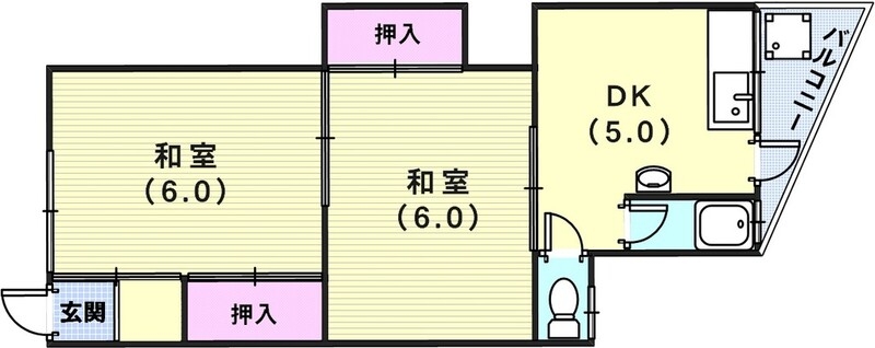 広々間取りでゆったり過ごせます