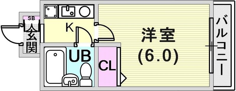 7階の間取り図