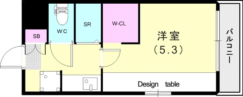 7階の間取り図
