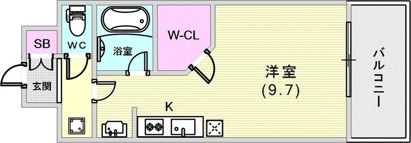 3階の間取り図