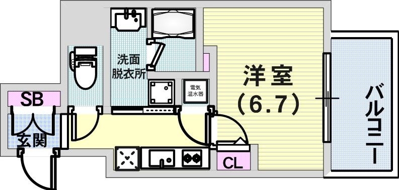 15階の間取り図