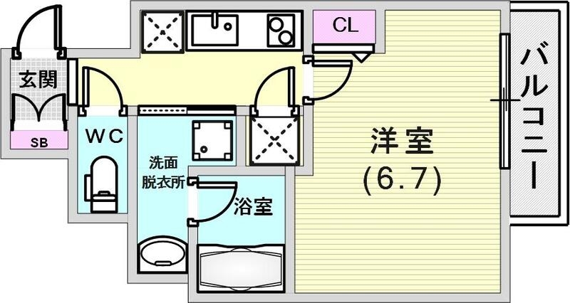 12階の間取り図