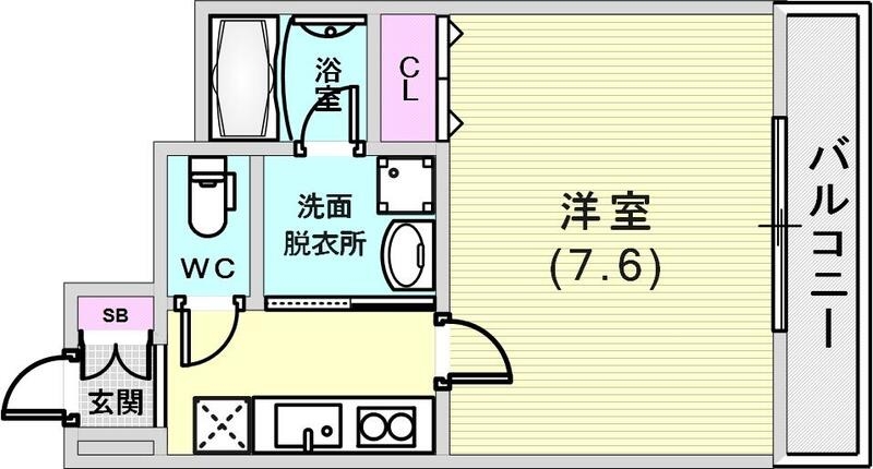 10階の間取り図
