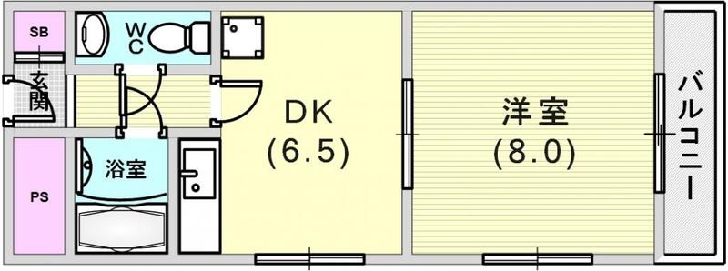 2階の間取り図
