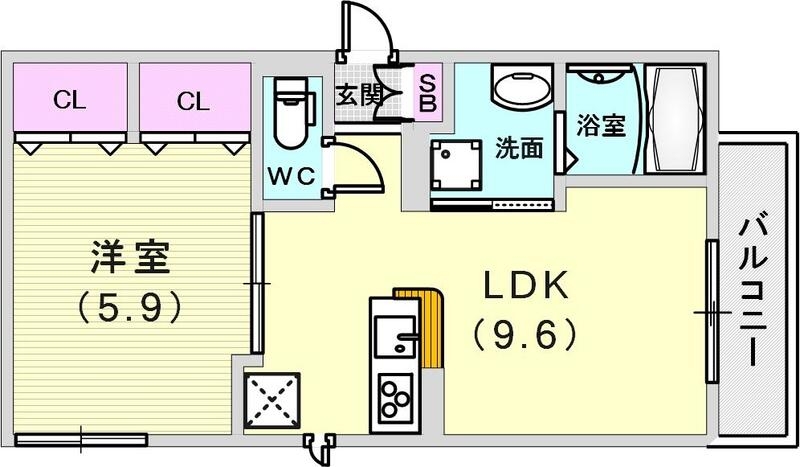 大手ハウスメーカー施工1LDK登場です