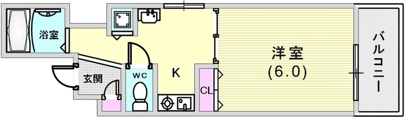5階の間取り図