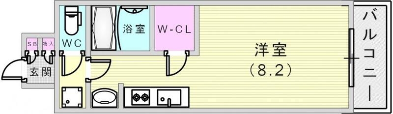 使いやすい間取です。