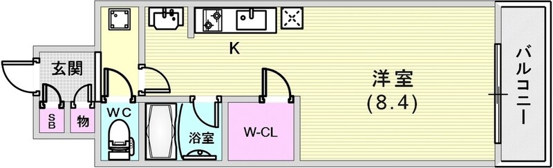 使いやすい間取です。