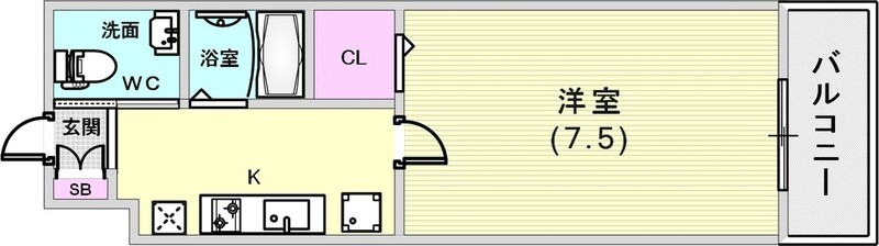 3階の間取り図