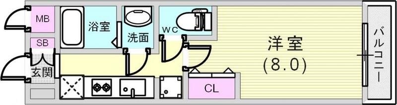 広いお部屋ですね。