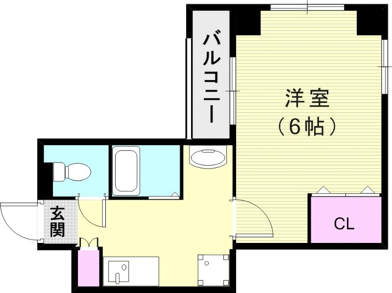 使いやすい間取りです。