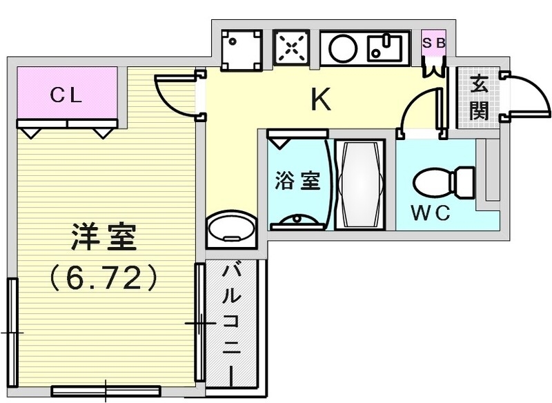 11階の間取り図