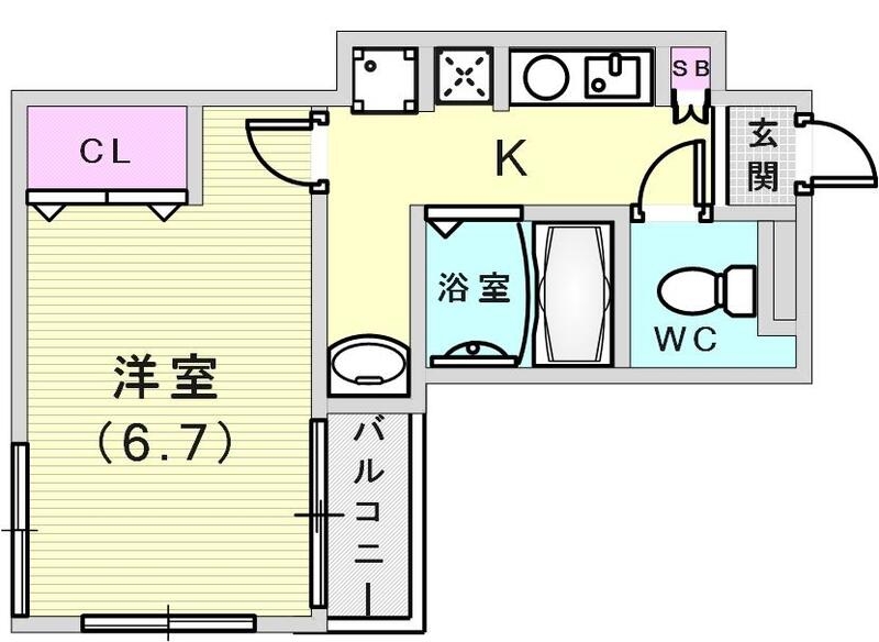 使いやすい間取りです。