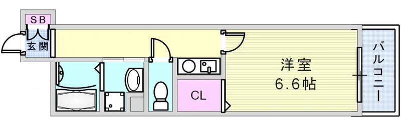 5階の間取り図