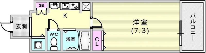 使いやすい間取です。