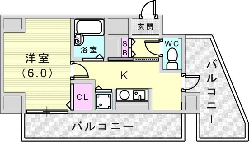 11階の間取り図