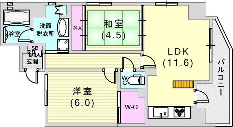 広いお部屋ですね。
