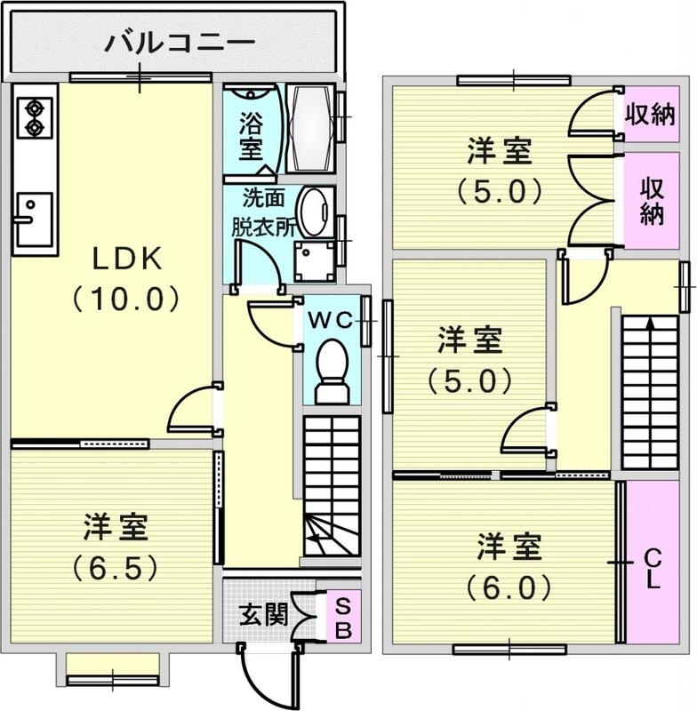 ファミリー様向けのとってもきれいなお部屋です！