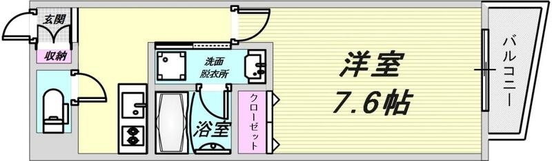 単身向けのマンションです