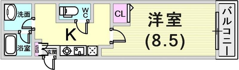 ３点セパレートの１Ｋタイプです