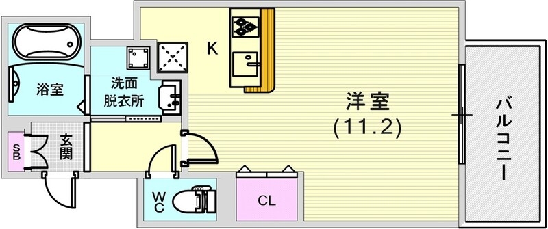 使いやすい間取です。