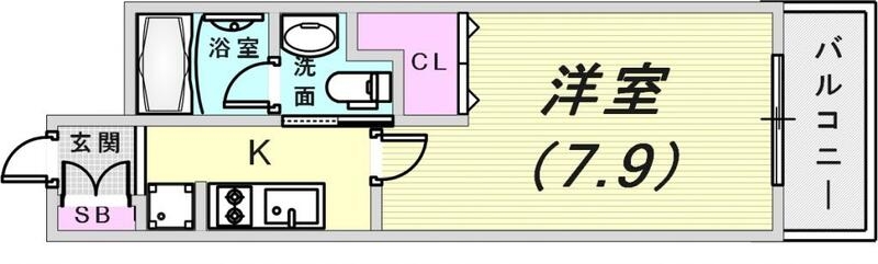 3階の間取り図
