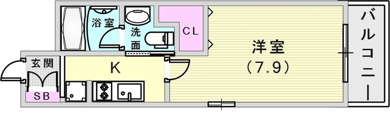 3階の間取り図