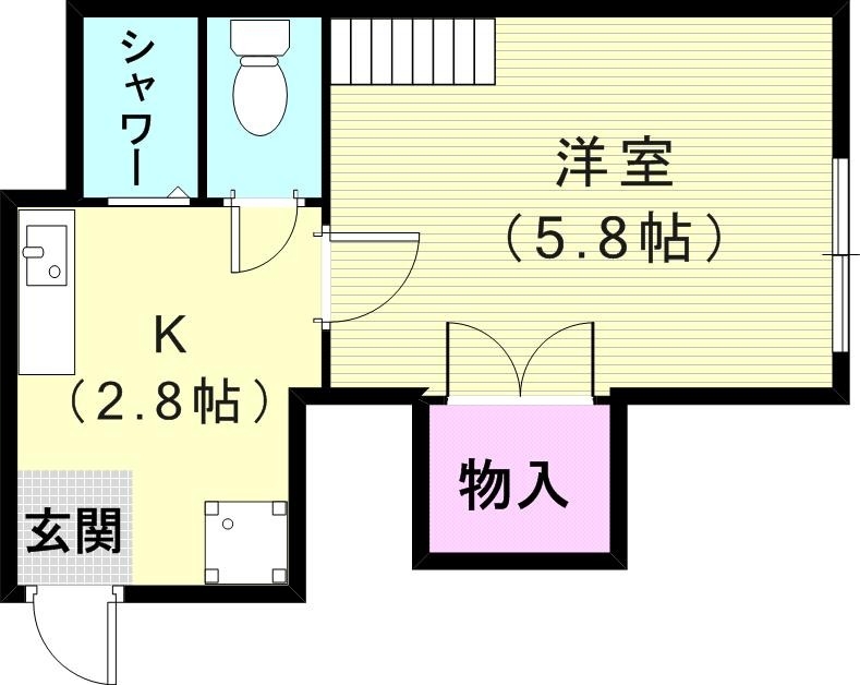 使い勝手の良い間取りです