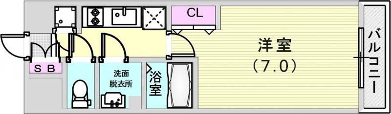 使いやすい間取りです。