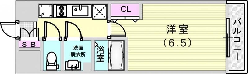 使いやすい間取りです。